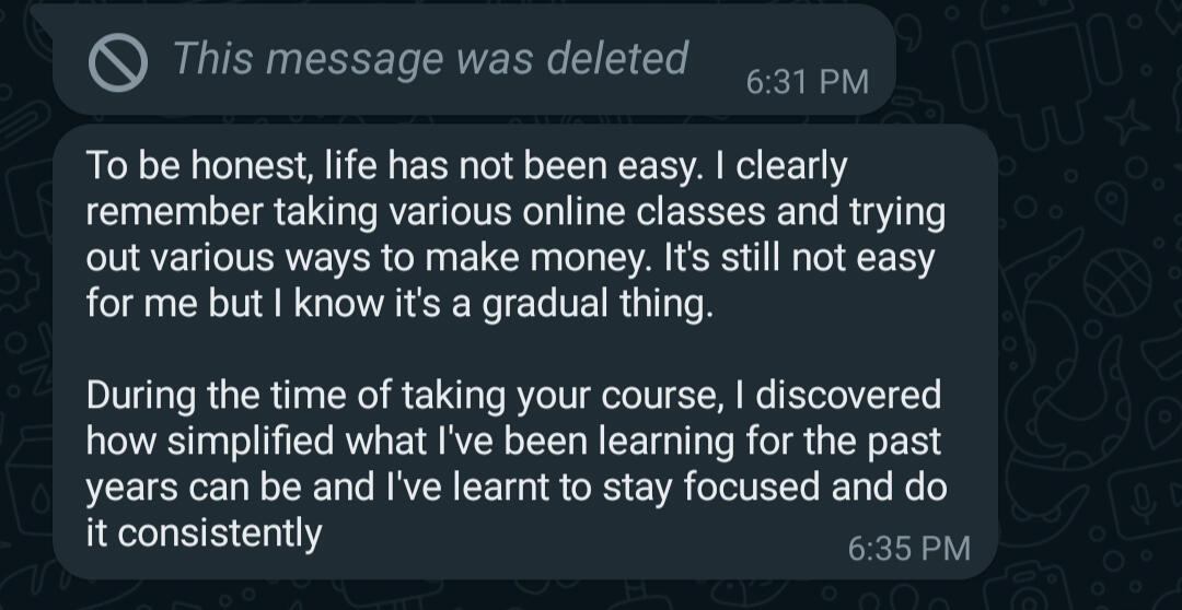 Tomi, a life changer